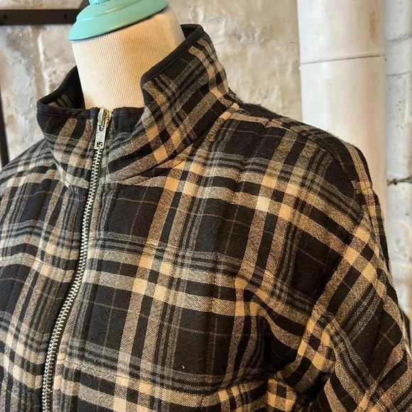 Promesa | Black & Cream Plaid Jacket - Picture 3 of 9